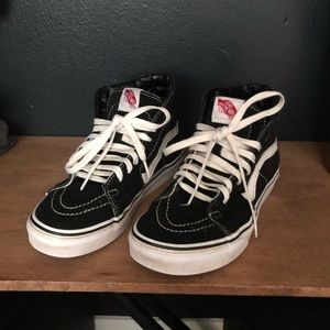VANS SK8 Hi High Tops Blackhawk Washed/Super Clean
